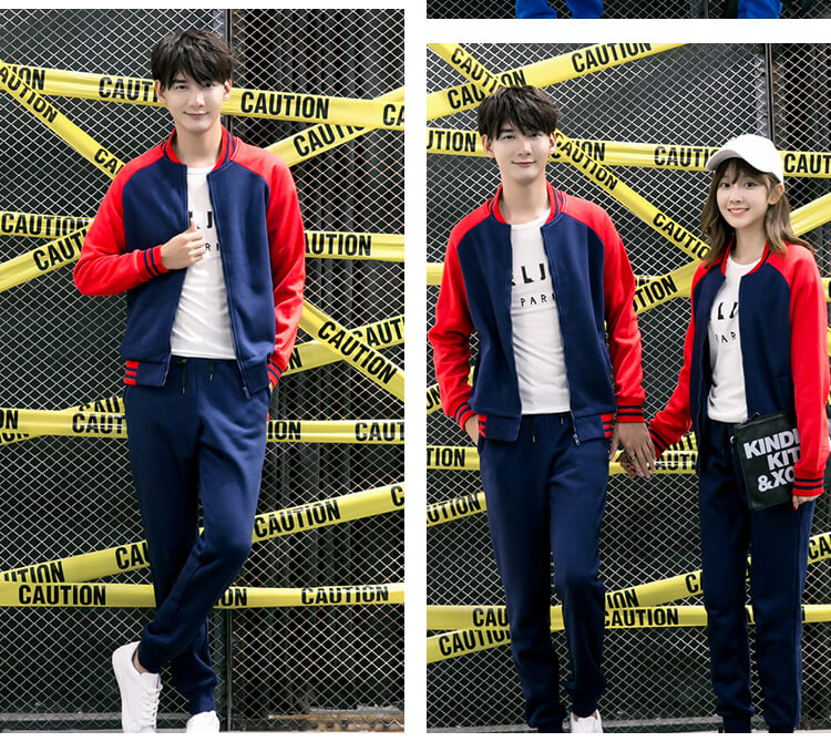 秋冬棒球服卫衣定制印LOGO学生班服团体工作服运动开衫工衣外套(图21)