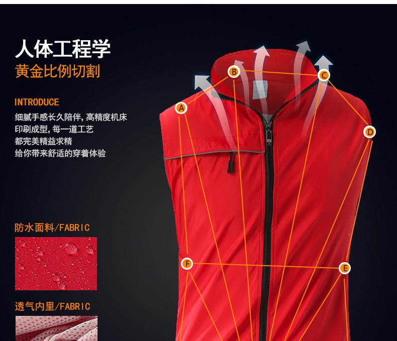 志愿者马甲定制义工党员背心印字印logo反光工作服订制广告义工服(图3)
