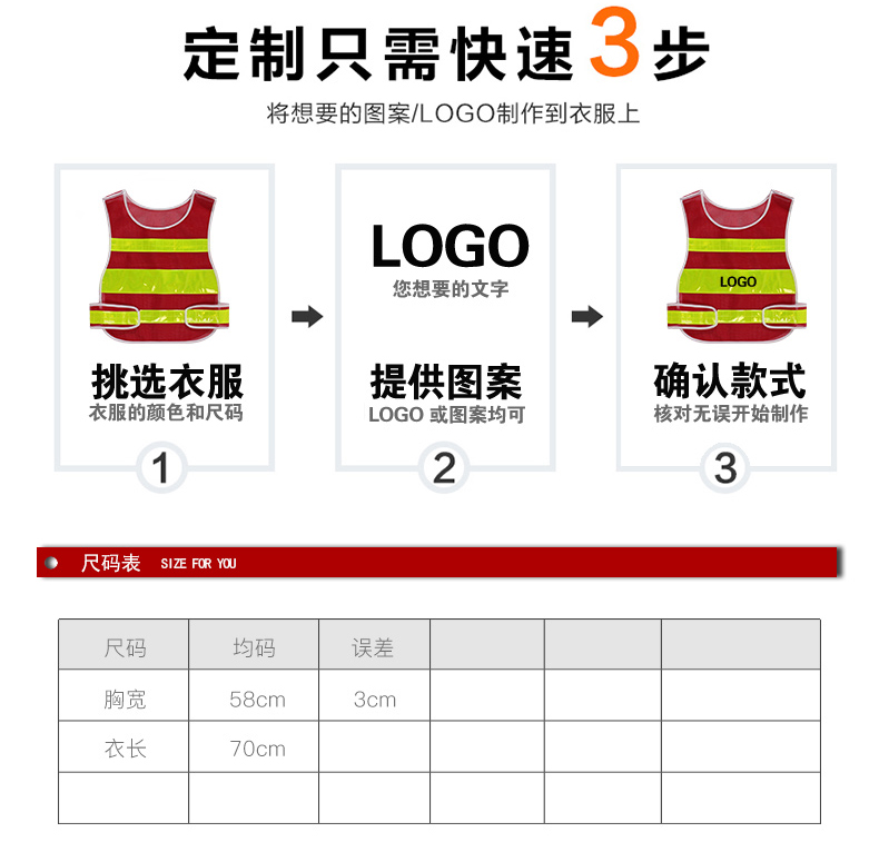 透气网状反光背心马甲定制印字安全服环卫交通骑行工地施工人荧光网驾校(图8)