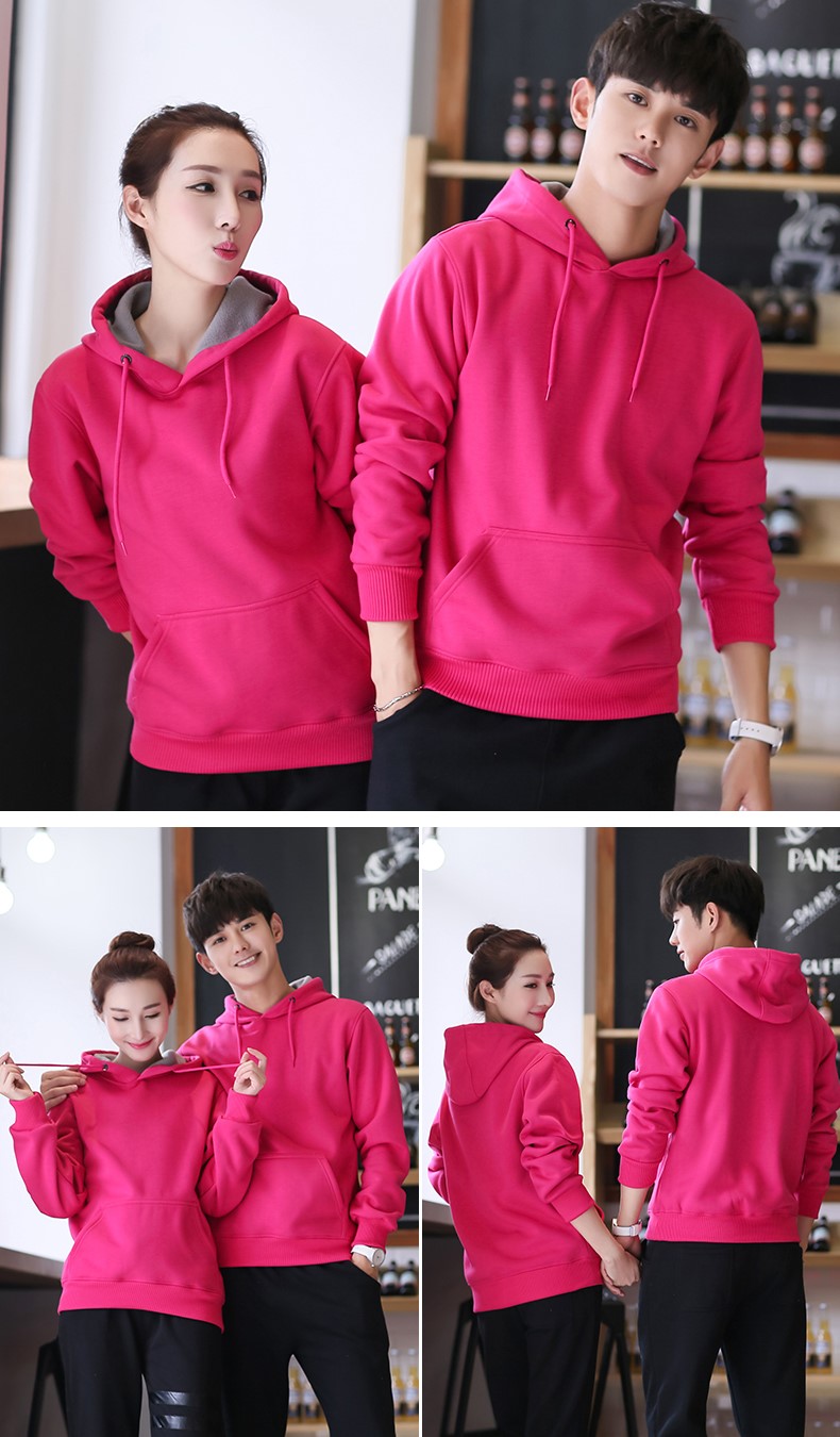 定制包邮卫衣棒球服定做iy连帽衫同学聚会外套运动套装免费印制(图6)