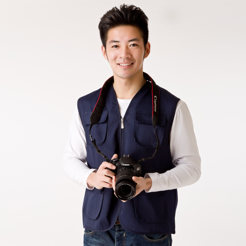 义工背心定做志愿者工作服马甲定制多口袋工装广告马夹订做印字(图2)