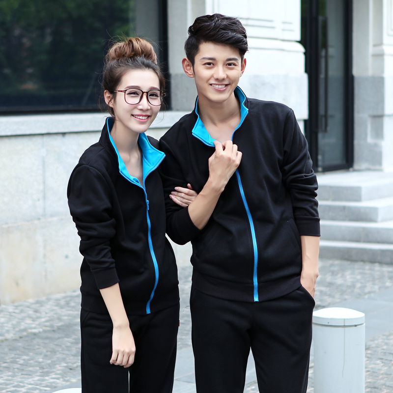 1573888284653567.jpg 卫衣外套定制印字印logo刺绣工装女立领拉链聚会团体服电信工作服(图6)