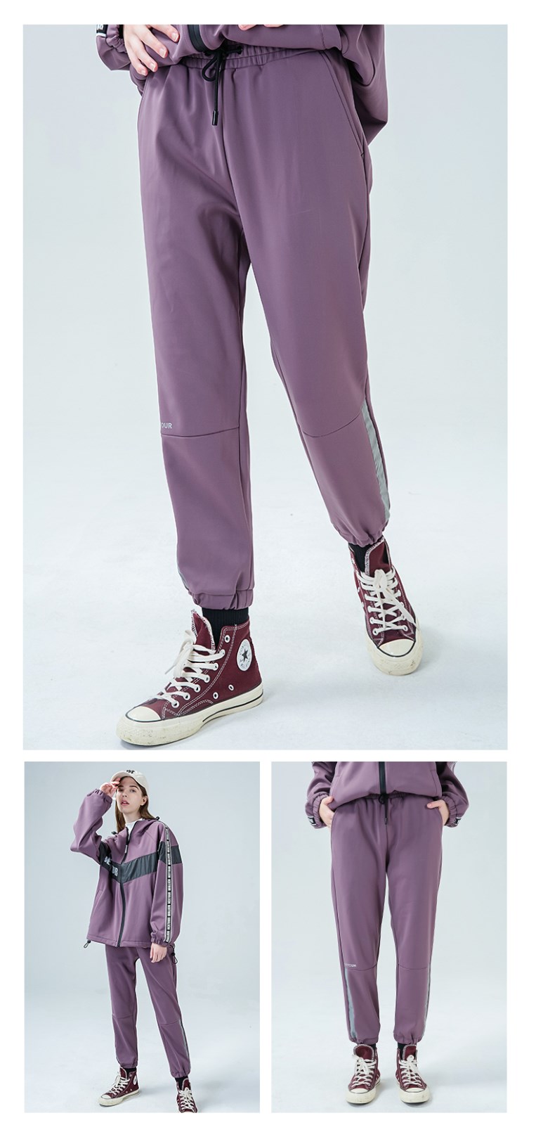 1575201659118190.jpg 纳趣户外潮牌软壳冲锋裤女秋冬季防风防水裤加绒加厚保暖滑雪裤子(图11)