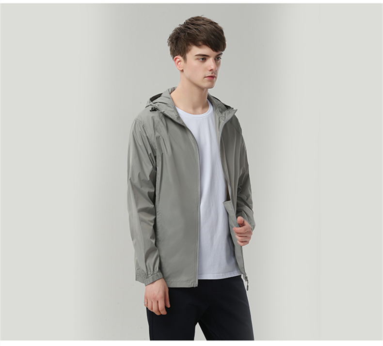 秋冬季男女风衣长袖外套员工衣团体活动服薄款工装工作服定制logo(图10)