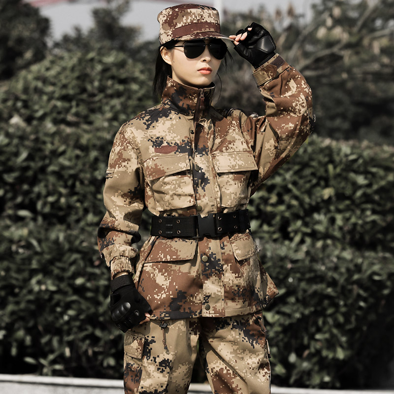 1577178313184438.jpg 荒漠迷彩服套装男正品军工防静电特种兵火箭军军装丛林作训服冬季(图5)