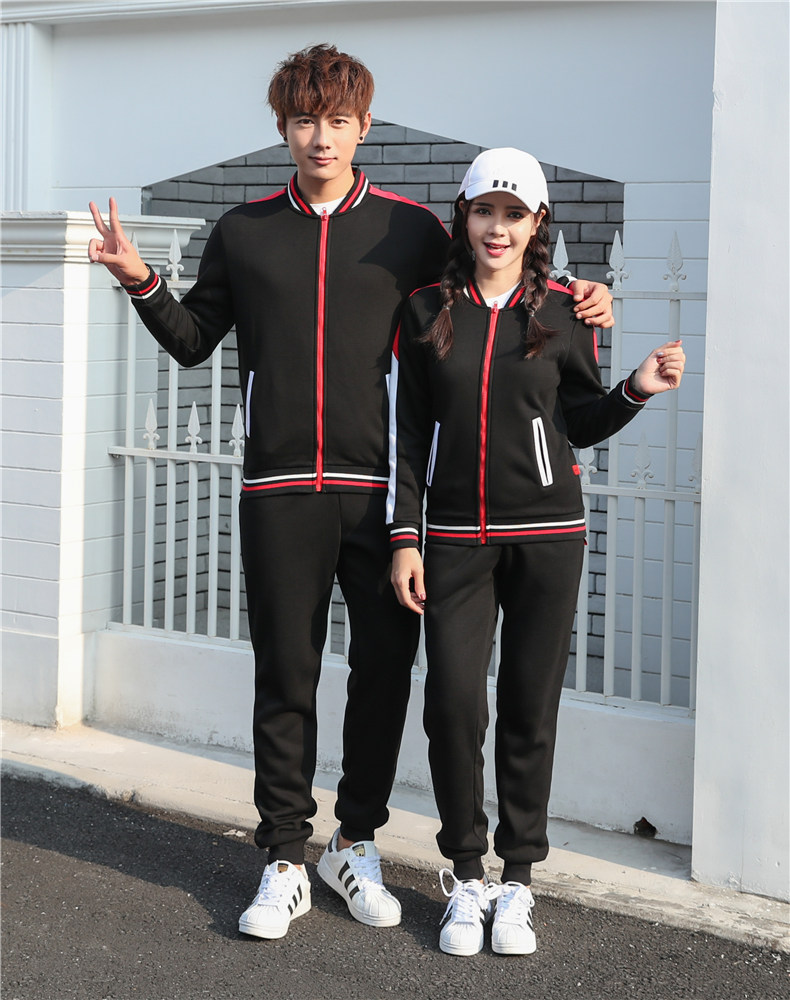 1573890137643937.jpg 冬季2020运动立领加绒卫衣学生班服定制工作服印logo开衫修身外套(图9)