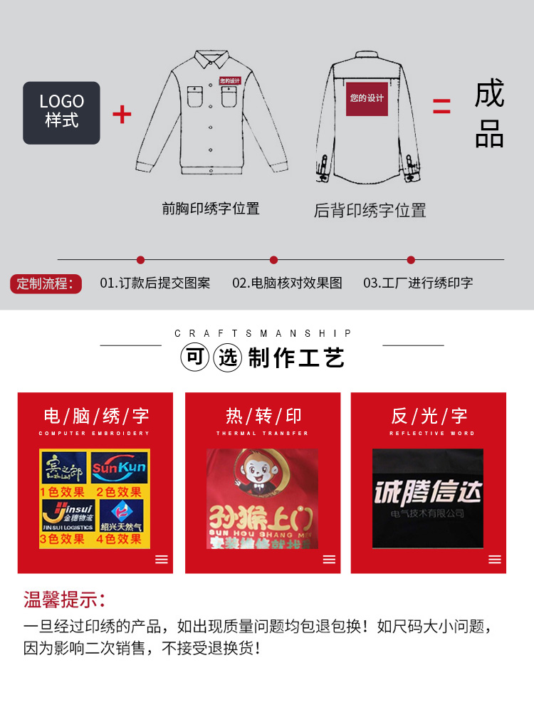 长袖工作服套装防静电男耐磨劳保服机修工人工厂车间上衣工装定制(图13)