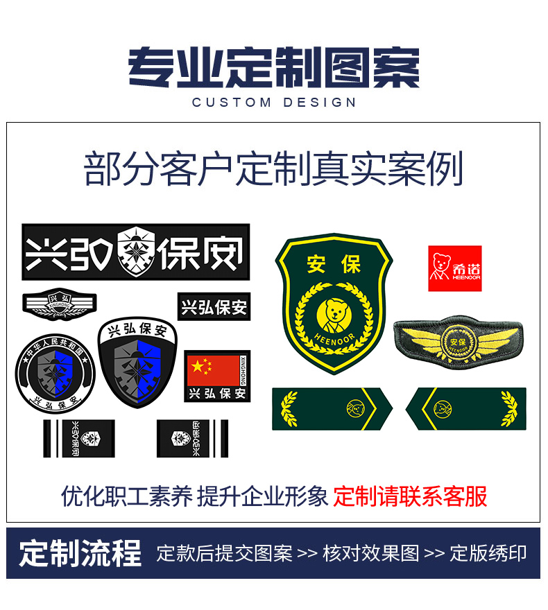 2011新式物业保安服短袖衬衣保安衣服春秋制服冬装工作服套装男女(图4)