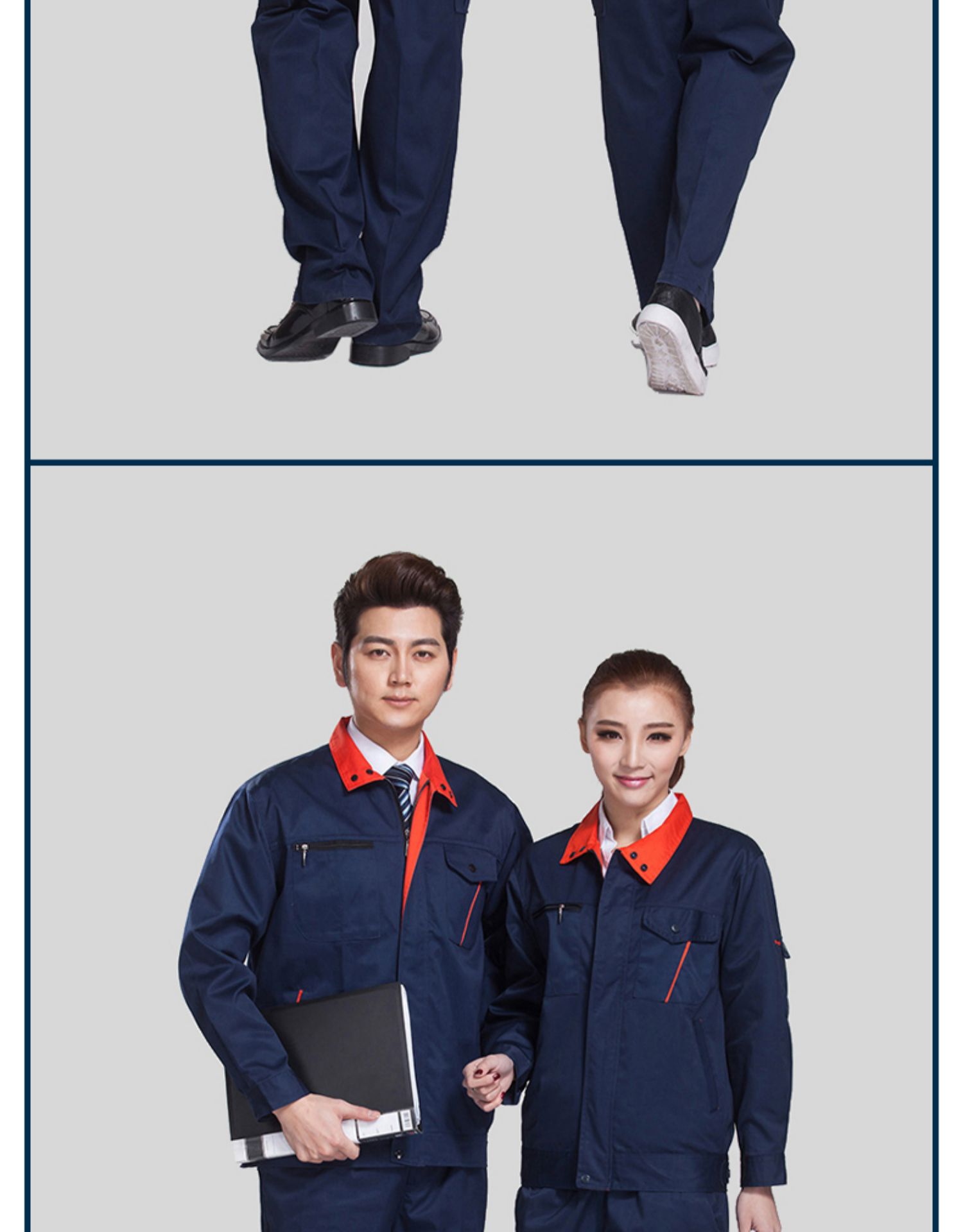 防静电工作服套装男长袖内含进口导电丝石化电子加油站工装工厂(图6)