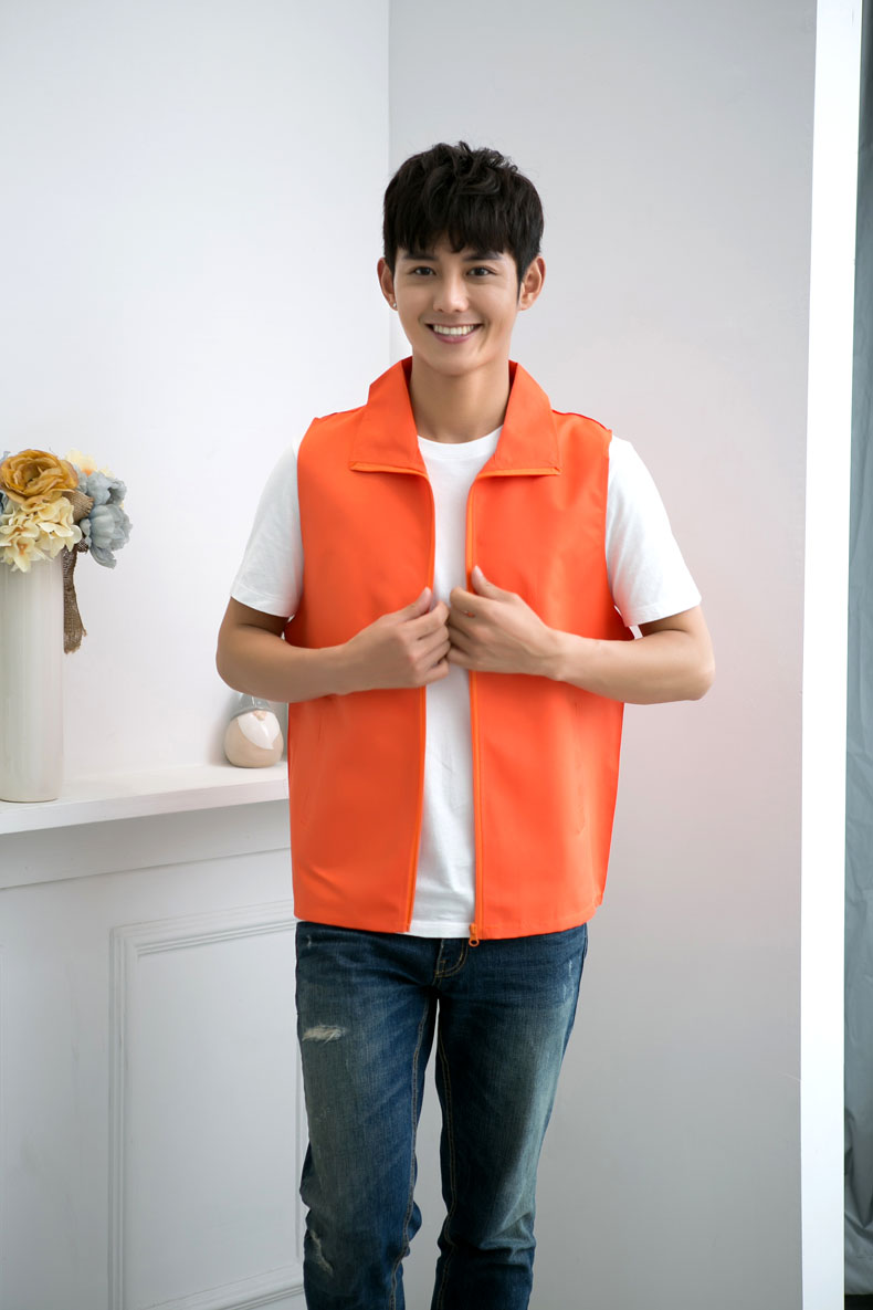 志愿者马甲定制工作服活动广告宣传背心定做义工马夹工装印字logo(图16)