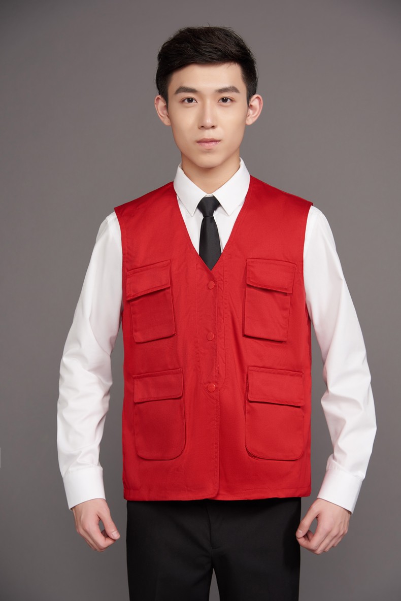 工程服马甲定制LOGO婚庆工地建筑多兜马夹装修广告影楼志愿者背心(图24)