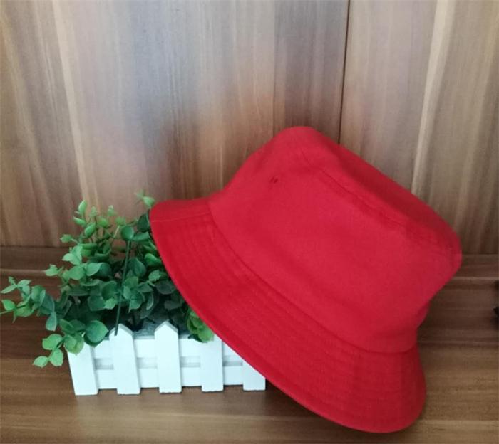 定做渔夫帽子男女纯棉高质量韩版刺绣logo潮团队印字包邮定制盆帽(图11)