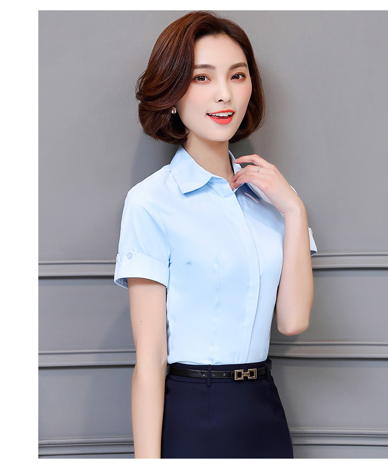 YNZ-921#时尚短袖女衬衫(图7)