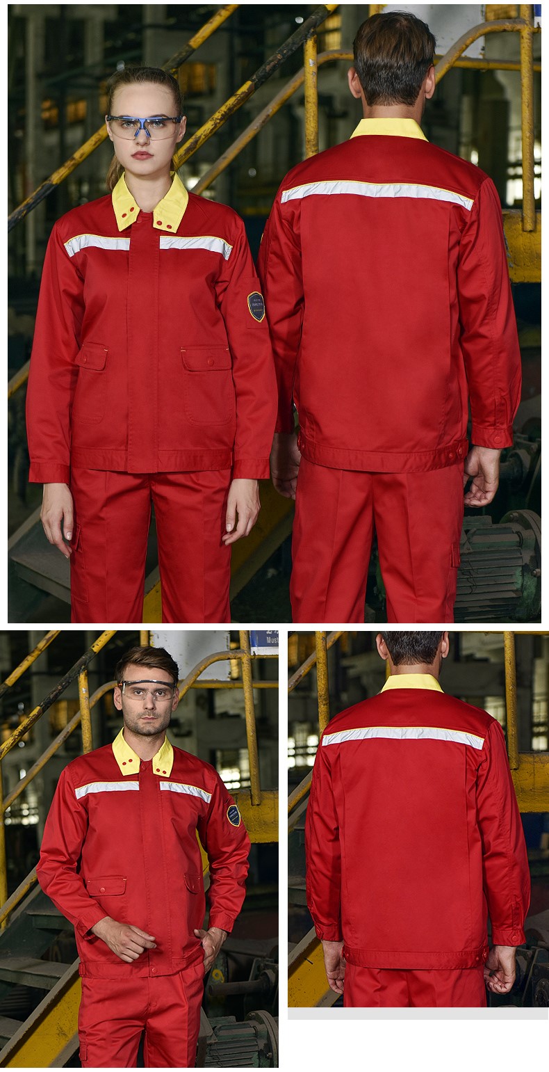 1573807146266734.jpg 春秋加厚防静电反光条工作服套装男工厂车间电工多口袋劳保服定制(图10)