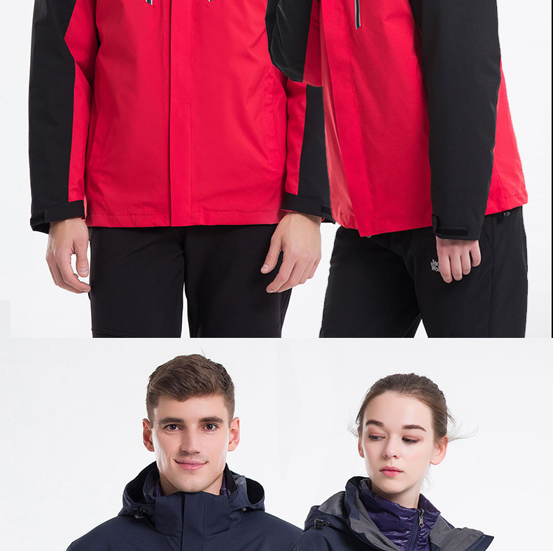 1574322943162055.jpg 户外冲锋衣男女加绒加厚三合一两件套定制印logo工作服冬季羽绒服(图12)