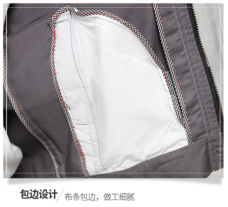 工作服男套装秋冬长袖工人劳保服定制LOGO印字DIY车间工装(图13)