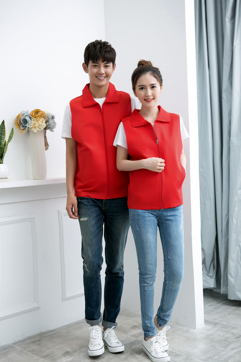 志愿者马甲定制工作服活动广告宣传背心定做义工马夹工装印字logo(图46)