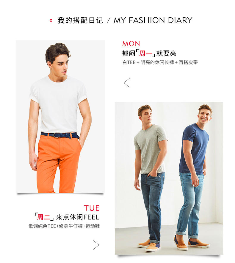 2019夏季男士短袖T恤V领纯色体恤打底衫紧身半袖大码男装纯黑色潮(图23)