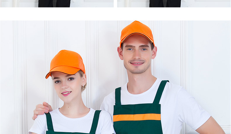 韩版围裙定制logo广告超市厨房家用工作水果奶茶店服务员围腰印字(图8)