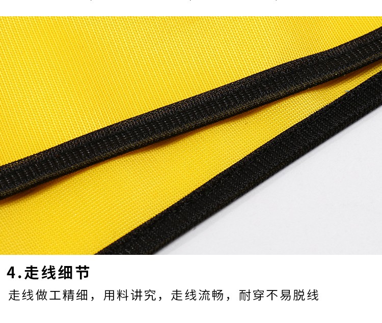 环卫交通驾驶员安全防护夜间外套反光衣马甲定制荧光背心服可印字(图13)