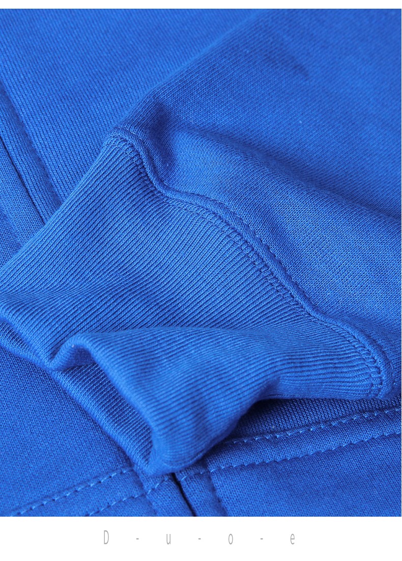 卫衣定制logo长袖开衫diy衣服订制工作服拉链卫衣工衣班服(图10)