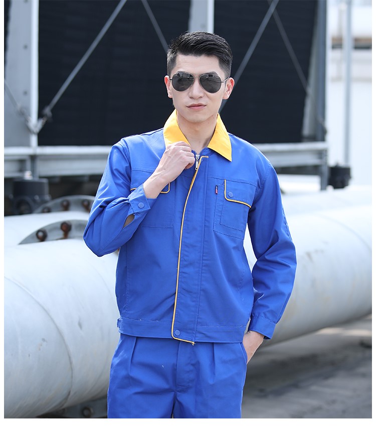 1573456092736762.jpg 钢厂秋天帆布劳保用品工作服套装男劳保服上衣汽修电焊工厂服耐磨(图13)
