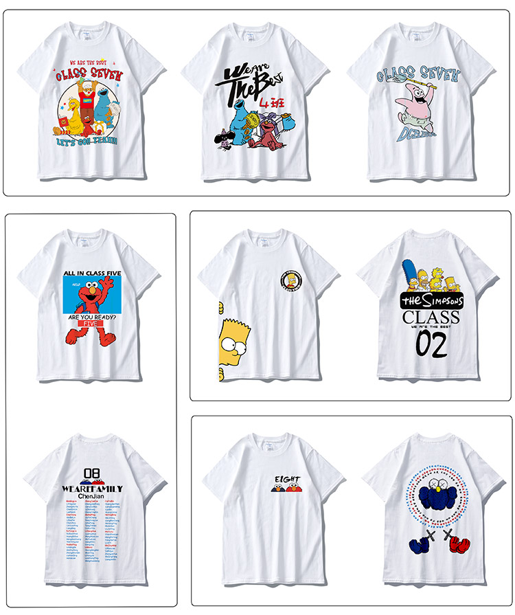 班服定制t恤学生纯棉短袖夏季运动会同学聚会毕业服会服定制logo(图79)