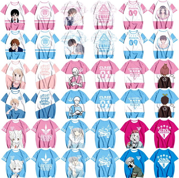 1578576581978162.jpg 夏季班服定制初中高中毕业t恤diy定做短袖同学聚会 全身印运动会(图10)