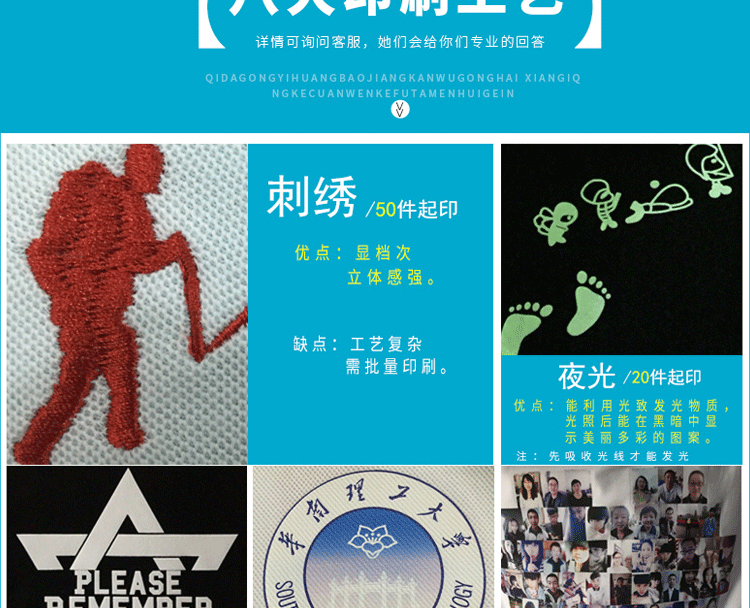 1578576333436477.gif 夏季班服定制diy纯棉大码T恤文化polo衫毕业周年庆同学聚会服装(图31)