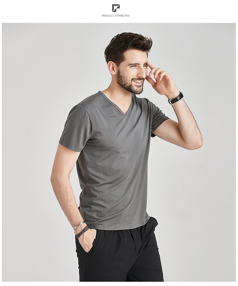 1574760008813234.jpg 莫代尔棉短袖t恤男士夏季v领衣服潮流半袖丅潮牌冰丝体恤衫(图15)