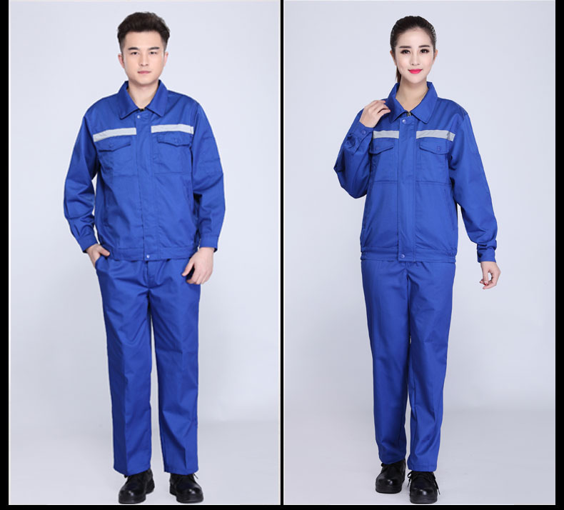 园林绿化工作服套装男士反光条环卫服工程服定制反光条劳保服(图15)
