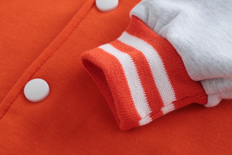 成人儿童棒球服卫衣定制印logo文化衫班服社服幼儿园秋冬季活动服(图5)