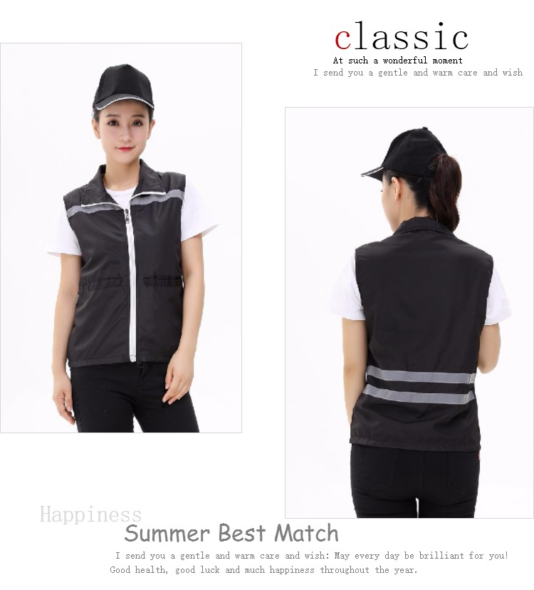 反光条志愿者马甲定制广告活动马夹义工背心环卫工作服定做(图10)