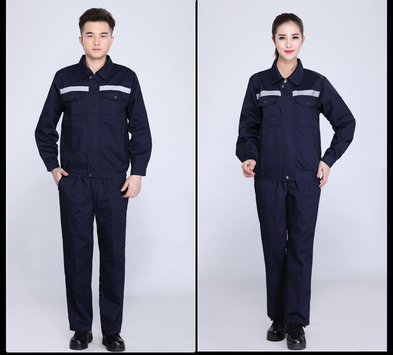 园林绿化工作服套装男士反光条环卫服工程服定制反光条劳保服(图21)