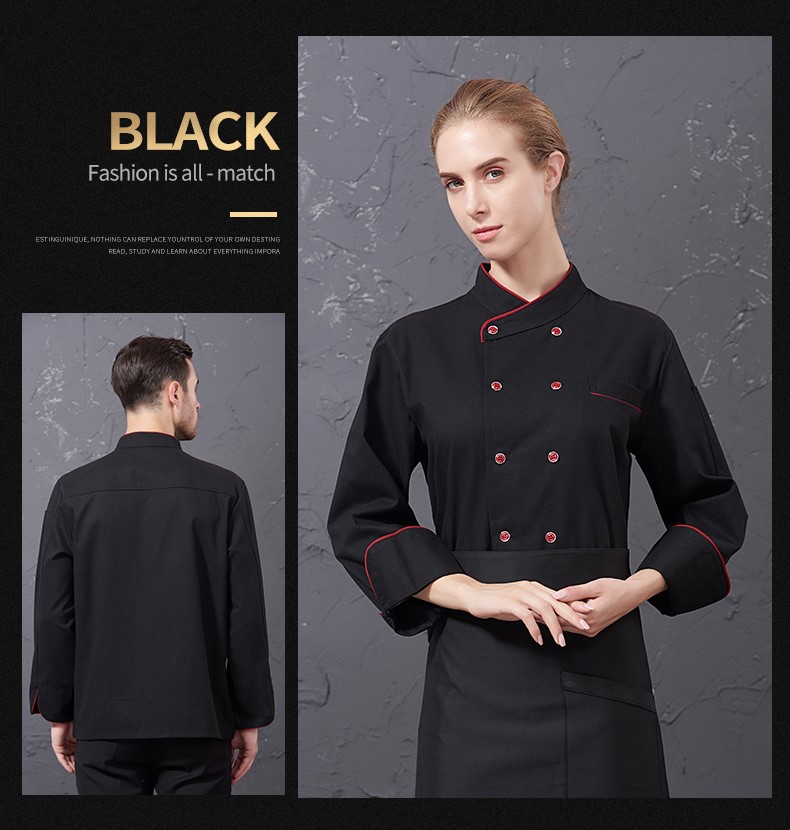 1577586486374809.jpg 厨师工作服男长袖秋冬装白色餐饮酒店厨房服装西餐厨师服定制logo(图17)