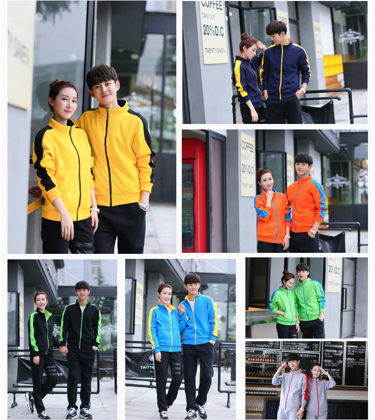 卫衣定制印logo工作服外套diy聚会班服拉链加绒连帽工衣定做印字(图23)