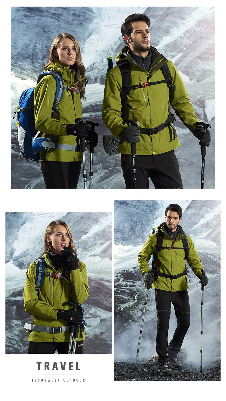 百炫冲锋衣定制三合一可拆卸户外防水保暖外套工作服定制印logo(图23)