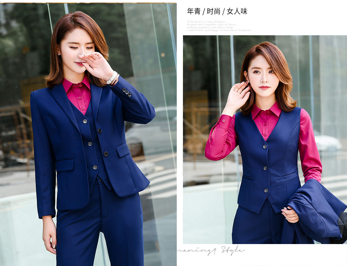 宝蓝色158#男女款西装(图7)