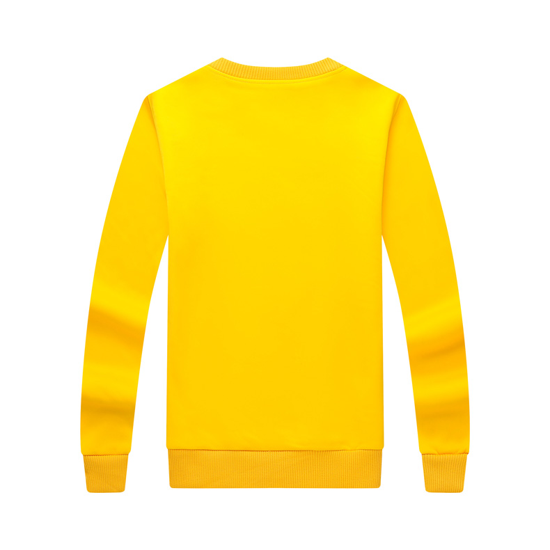 纯棉圆领卫衣工作服定制logo加厚企业文化衫定做无帽广告团体服装(图31)