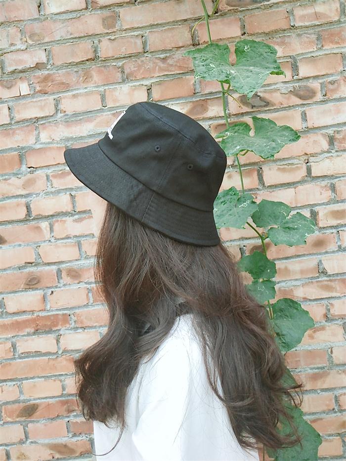 定做渔夫帽子男女纯棉高质量韩版刺绣logo潮团队印字包邮定制盆帽(图7)