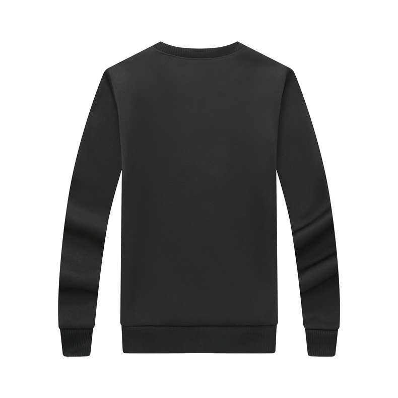 纯棉圆领卫衣工作服定制logo加厚企业文化衫定做无帽广告团体服装(图25)