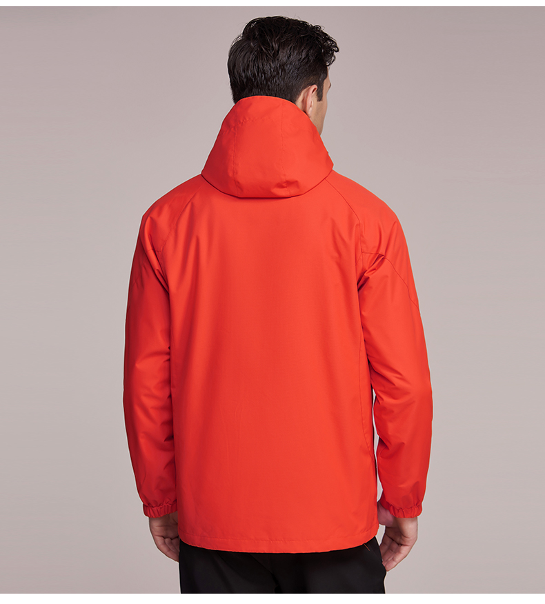 外卖冲锋衣定制工作服外套防风防水加厚企业工装情侣登山服印logo(图15)