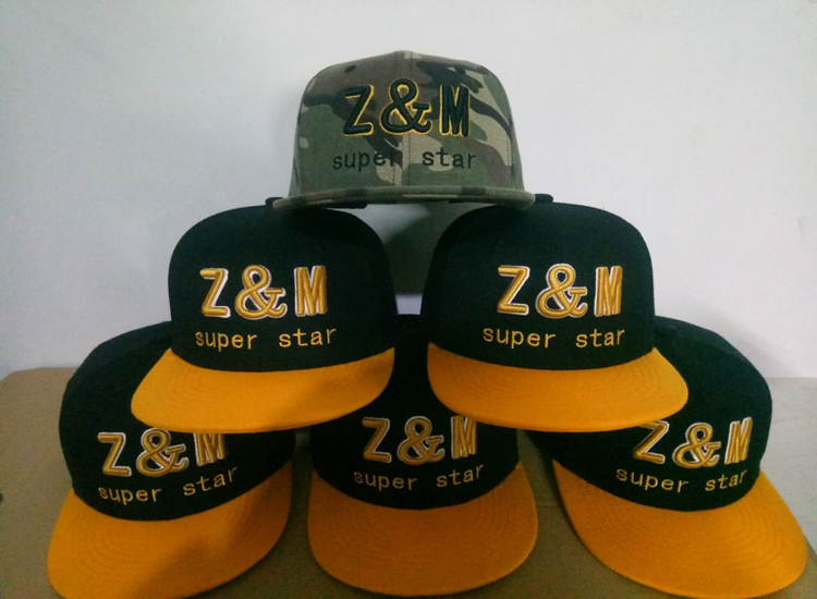 定制logo平沿嘻哈帽子男个性渔夫女刺绣印花韩版潮人鸭舌帽女订做(图17)