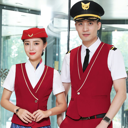 889#飞机服男女马甲(图4)