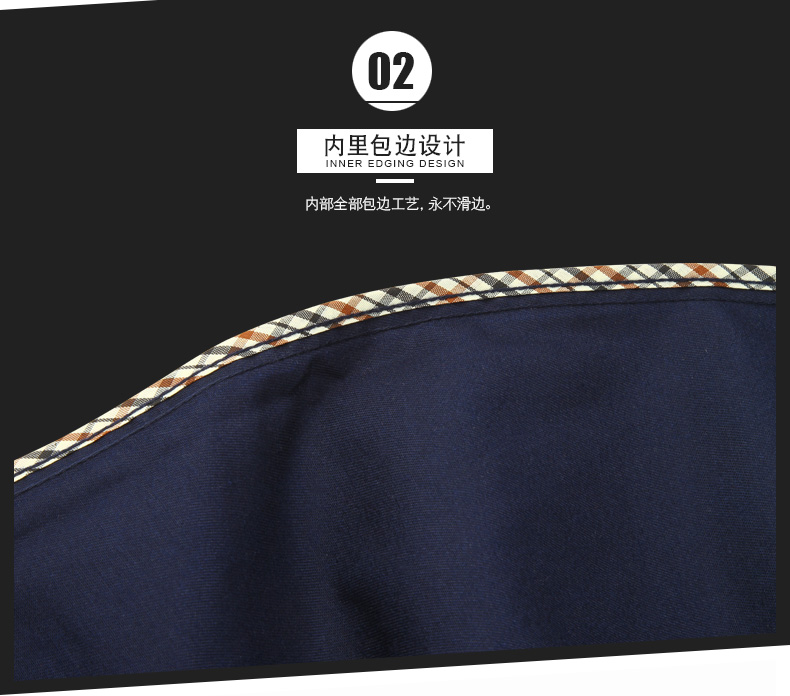 大褂工作服外套男长袖定制LOGO长款工装库房服装防尘罩衣劳保服(图3)