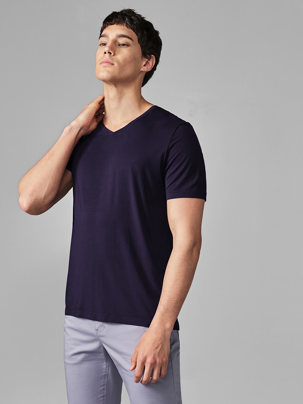 1575187388899288.jpg 2019男士夏季V领休闲家居短袖T恤衫(图11)