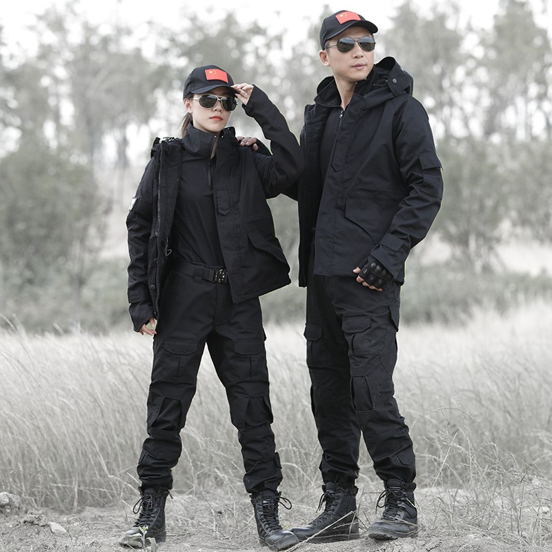1577175700272760.jpg 冬季荒漠蟒纹迷彩服军装套装男户外特种兵作训服加绒防风战术外套(图1)