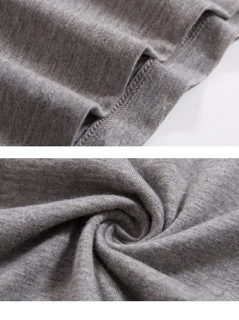 男士T恤春夏纯棉简约短袖T恤3件百搭V领打底衫男(图7)