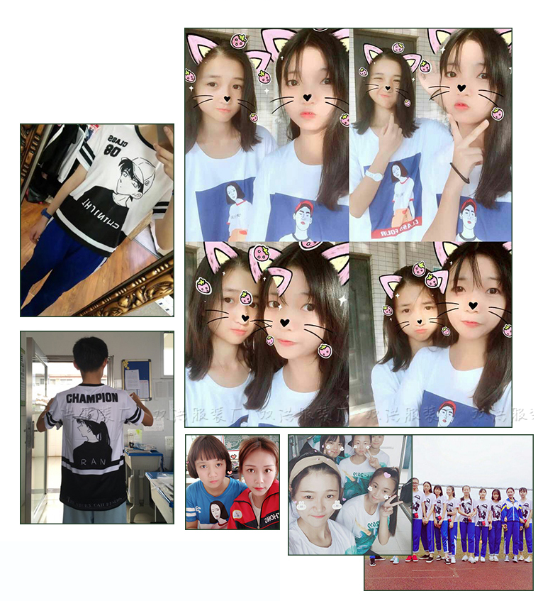 1578576580253695.png 夏季班服定制初中高中毕业t恤diy定做短袖同学聚会 全身印运动会(图2)