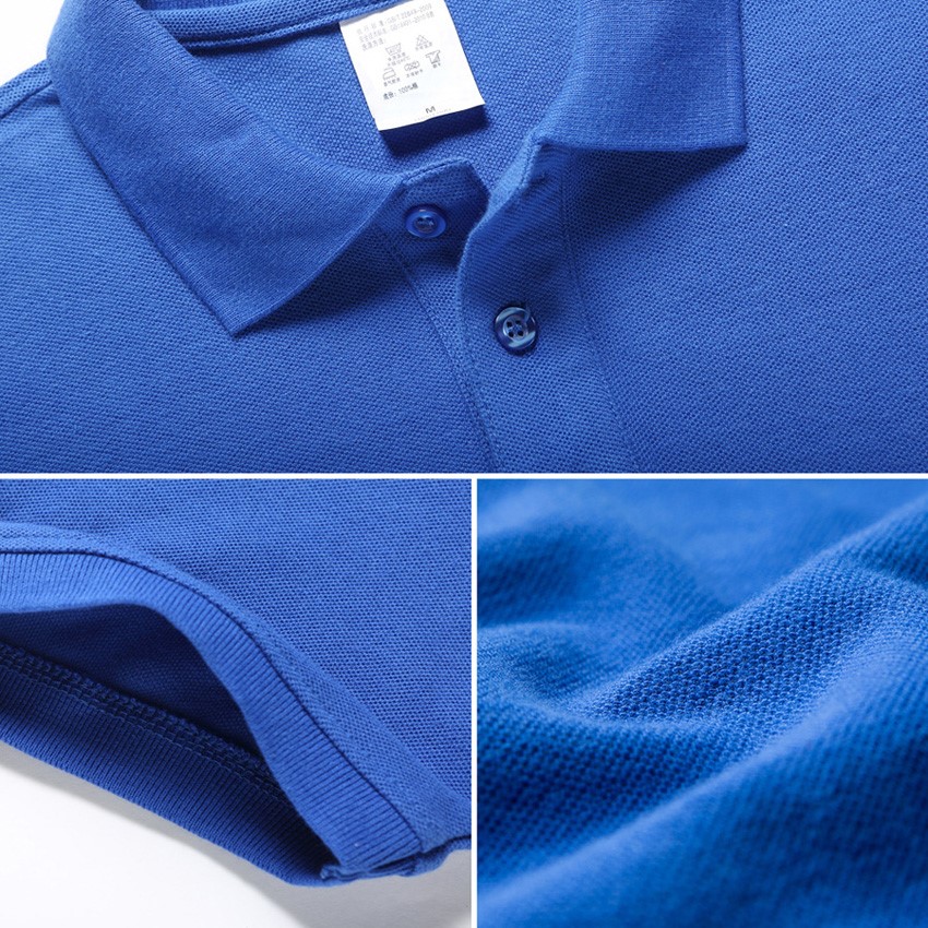 polo衫定制刺绣印字t恤翻领工作服短袖定做文化订企业体恤logo桖(图5)